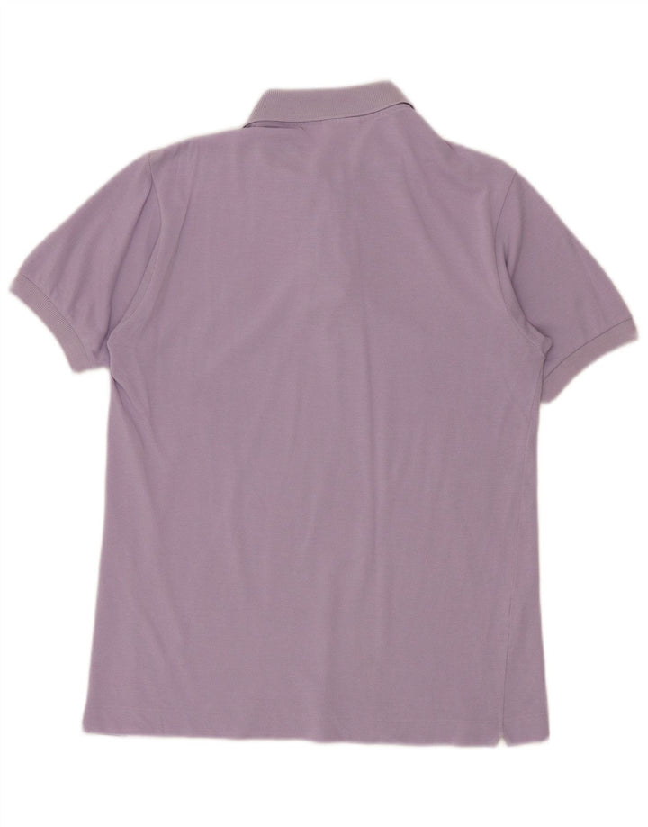 Lacoste Mens Polo Shirt Size 3 Small Purple Cotton