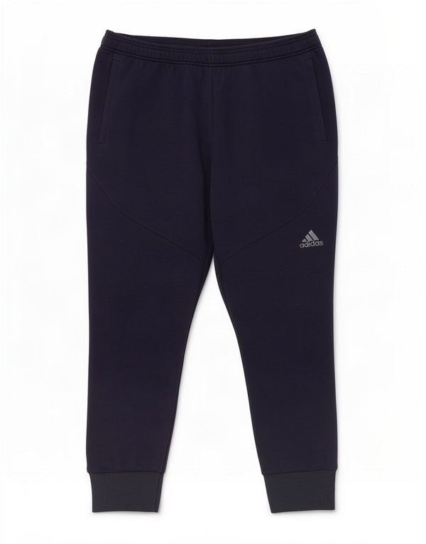 Adidas Womens Climalite Tracksuit Trousers Joggers UK 18 XL Navy Blue