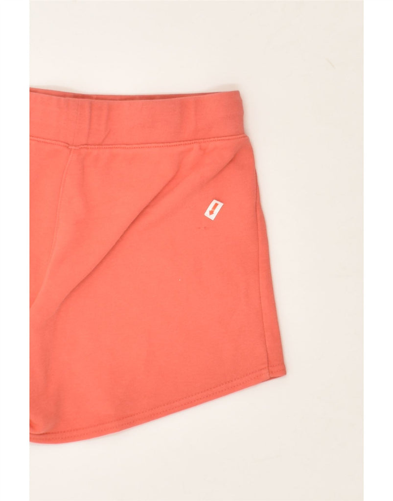 REEBOK Womens Sport Shorts UK 4 XS Orange Cotton | Vintage Reebok | Thrift | Second-Hand Reebok | Used Clothing | Messina Hembry 