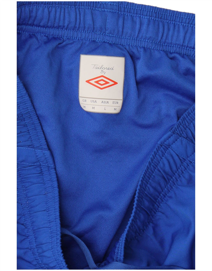 UMBRO Mens Graphic Sport Shorts Medium Blue Polyester