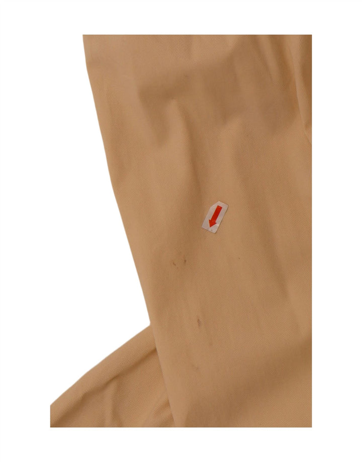 Avirex Mens Straight Chino Trousers W34 L30 Beige Cotton