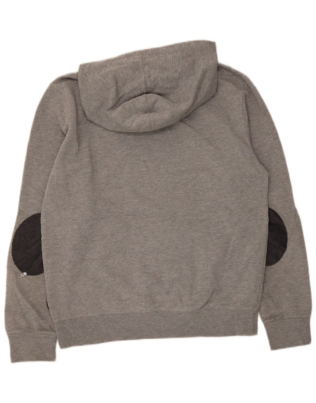 HUF Mens Graphic Hoodie Jumper Small Grey Cotton