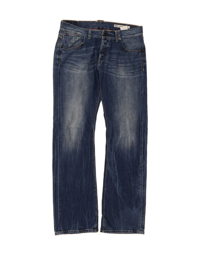 TOMMY HILFIGER Mens Rogar Bootcut Jeans W36 L36 Blue Cotton Vintage Tommy Hilfiger and Second-Hand Tommy Hilfiger from Messina Hembry 