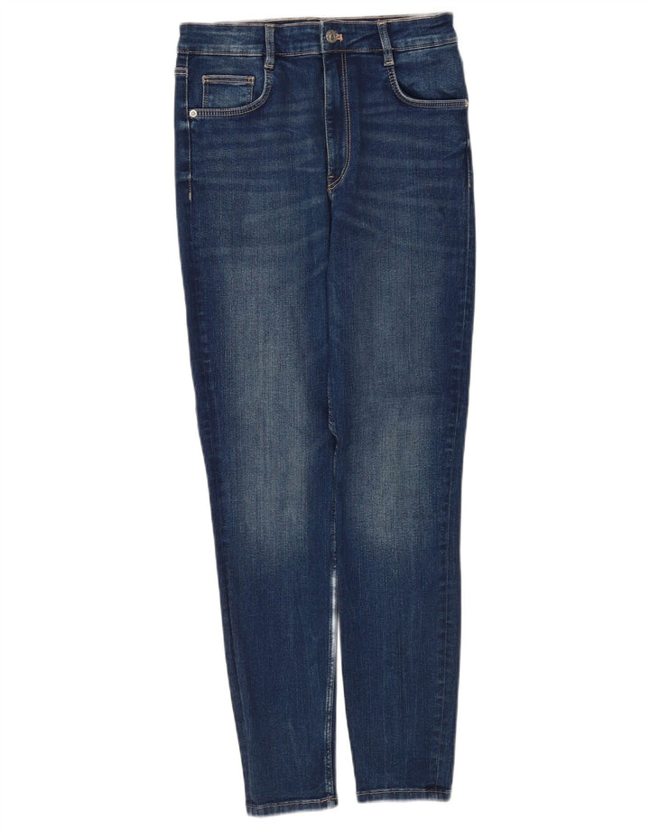 Zara Womens Slim Jeans EU 40 Medium W30 L28 Blue Cotton