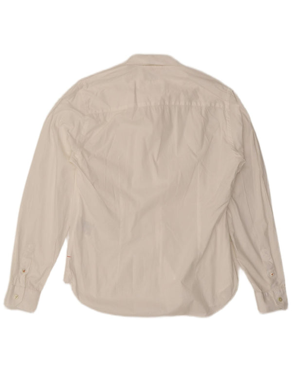 Cerruti 1881 Mens Shirt Large White Cotton