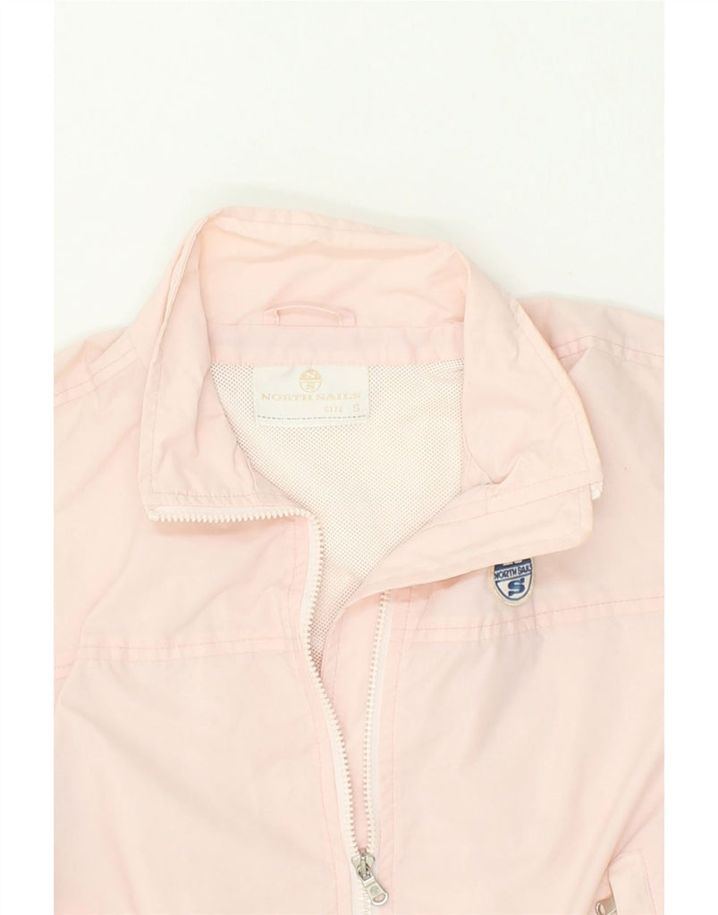 NORTH SAILS Womens Bomber Jacket UK 8 Small Pink Polyamide | Vintage North Sails | Thrift | Second-Hand North Sails | Used Clothing | Messina Hembry 