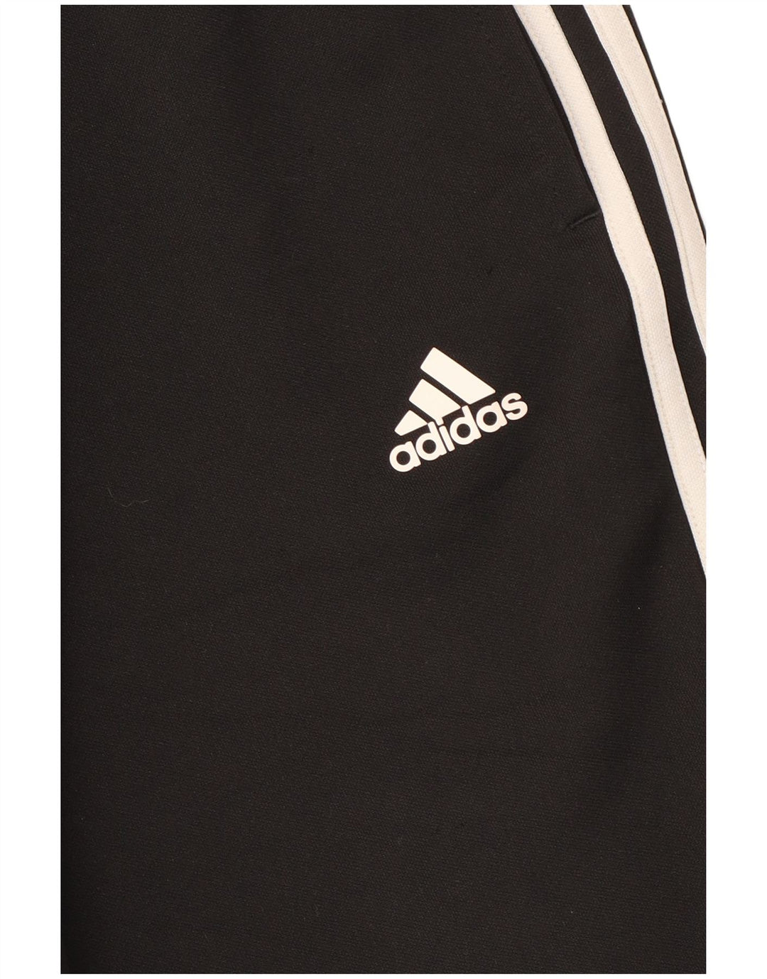 ADIDAS Mens Tracksuit Trousers Medium  Black Polyester