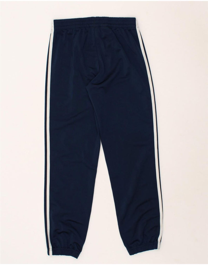 ADIDAS Boys Tracksuit Trousers Joggers 11-12 Years Navy Blue Polyester | Vintage Adidas | Thrift | Second-Hand Adidas | Used Clothing | Messina Hembry 