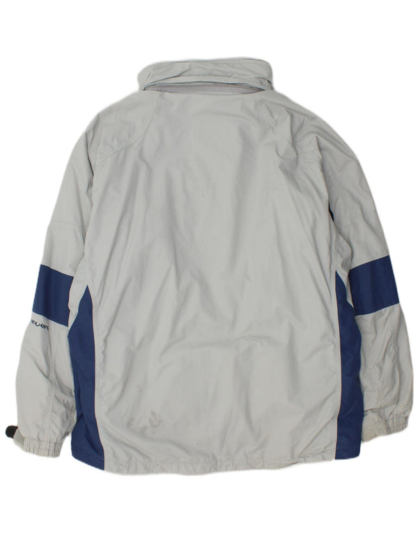 Columbia Mens Windbreaker Jacket UK 40 Large Blue Colourblock Nylon
