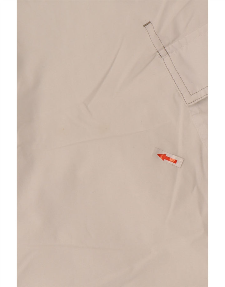 Adidas Mens Straight Cargo Capri Trousers XL W36 L19 White Polyester