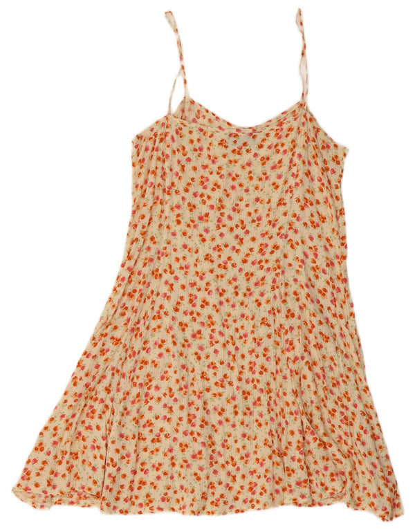 Onyx Womens Sundress UK 4 XS Beige Floral