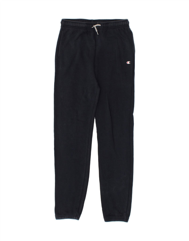 CHAMPION Boys Tracksuit Trousers Joggers 13-14 Years XL Navy Blue Cotton Vintage Champion and Second-Hand Champion from Messina Hembry 