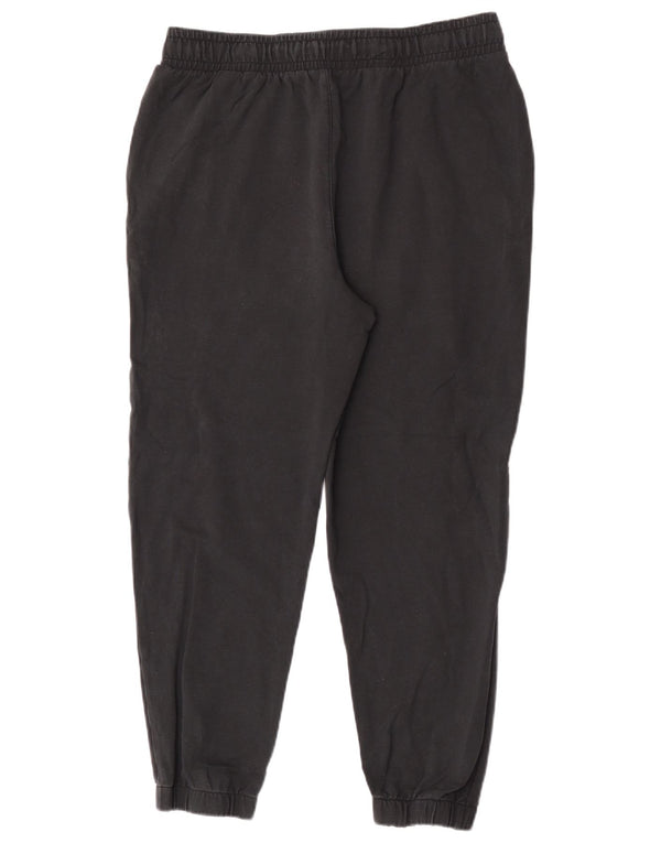 Marks & Spencer Womens Tracksuit Trousers Joggers UK 14 Large Black Cotton