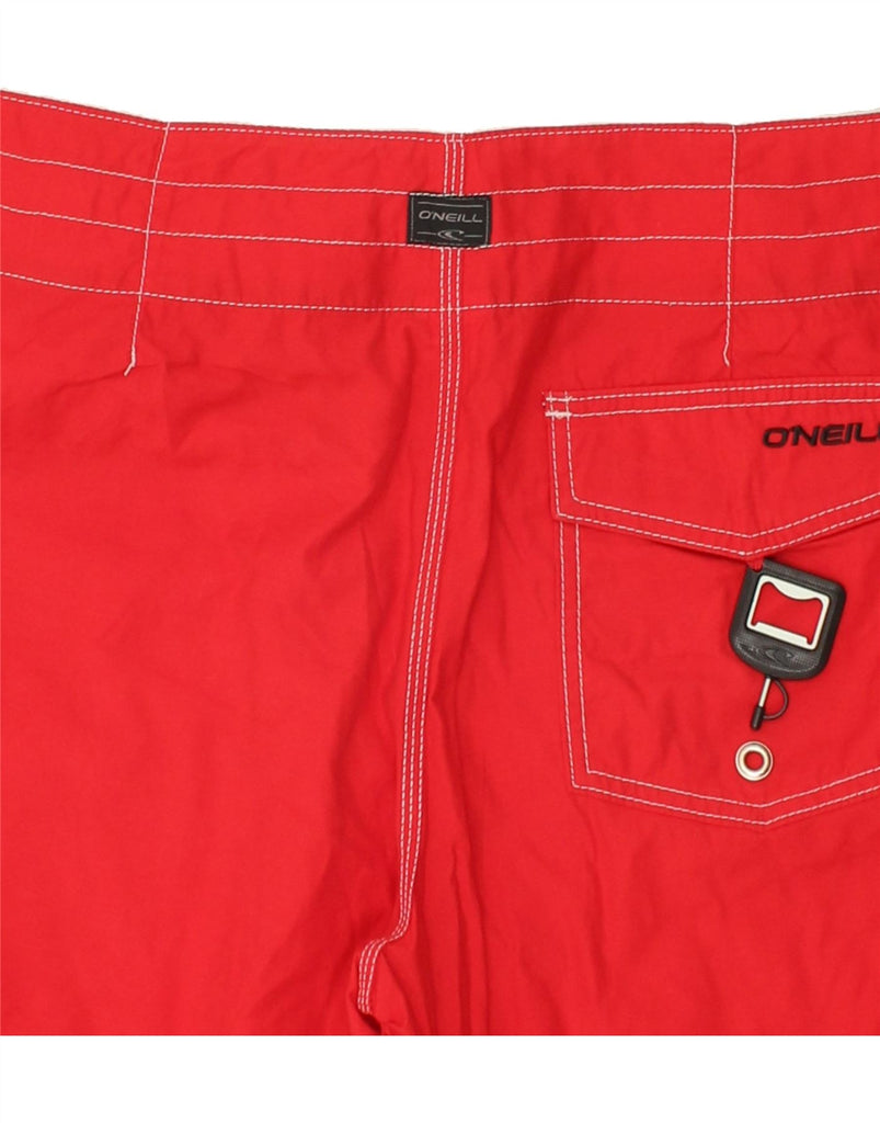 O'NEILL Mens Swimming Shorts Large Red Cotton | Vintage O'Neill | Thrift | Second-Hand O'Neill | Used Clothing | Messina Hembry 