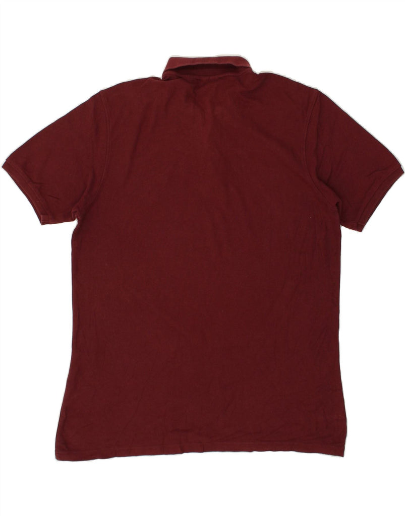 FILA Mens Polo Shirt XL Maroon Cotton | Vintage Fila | Thrift | Second-Hand Fila | Used Clothing | Messina Hembry 