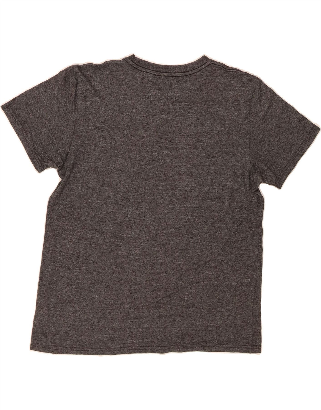 HURLEY Mens Premium Fit Graphic T-Shirt Top Large Grey Flecked Polyester Vintage Hurley and Second-Hand Hurley from Messina Hembry 
