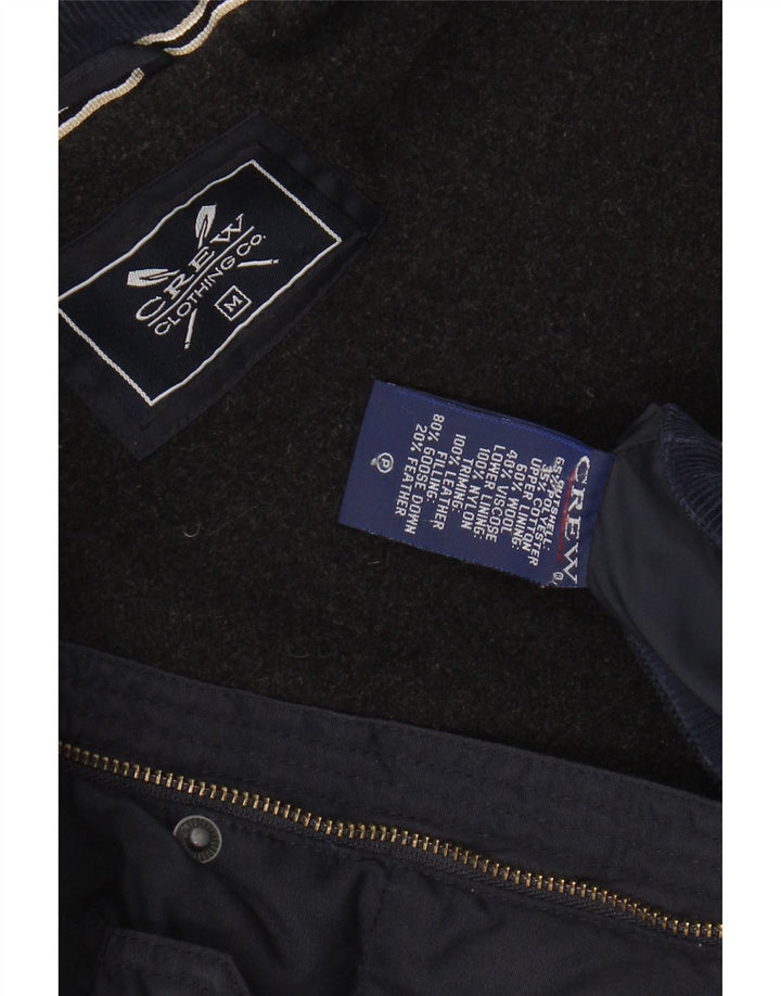 Crew Clothing Mens Padded Gilet UK 38 Medium Navy Blue Polyester