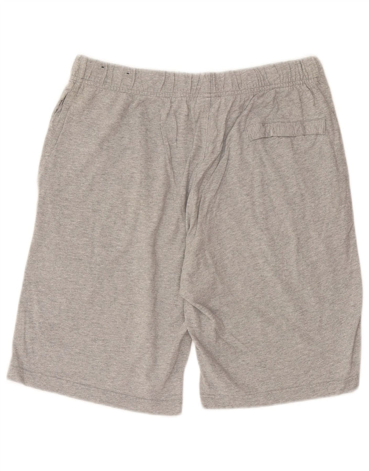 Nike Mens Sport Shorts Large Grey Flecked Cotton
