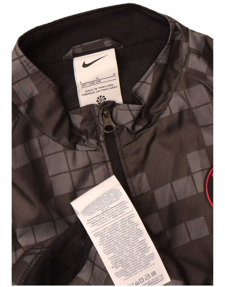 Nike Boys Paris Saint- Germain Tracksuit Top Jacket 12-13 Years Large Grey