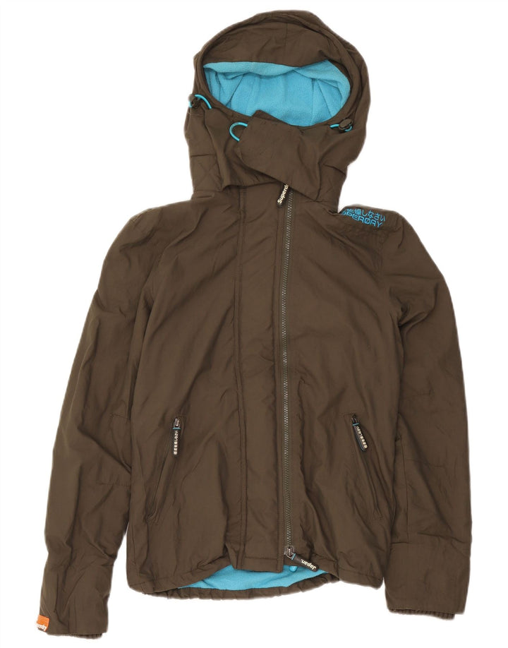 Superdry Mens Windbreaker Jacket UK 34 XS Green