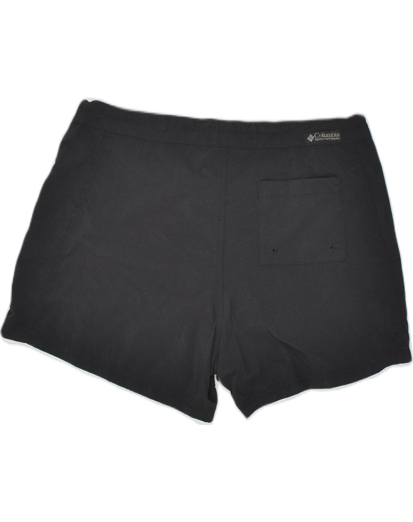 COLUMBIA Womens Chino Shorts US 10 Large W32 Black Nylon | Vintage Columbia | Thrift | Second-Hand Columbia | Used Clothing | Messina Hembry 