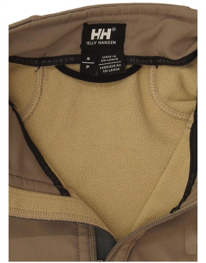 Helly Hansen Womens Tracksuit Top Jacket UK 10 Small Grey Polyester