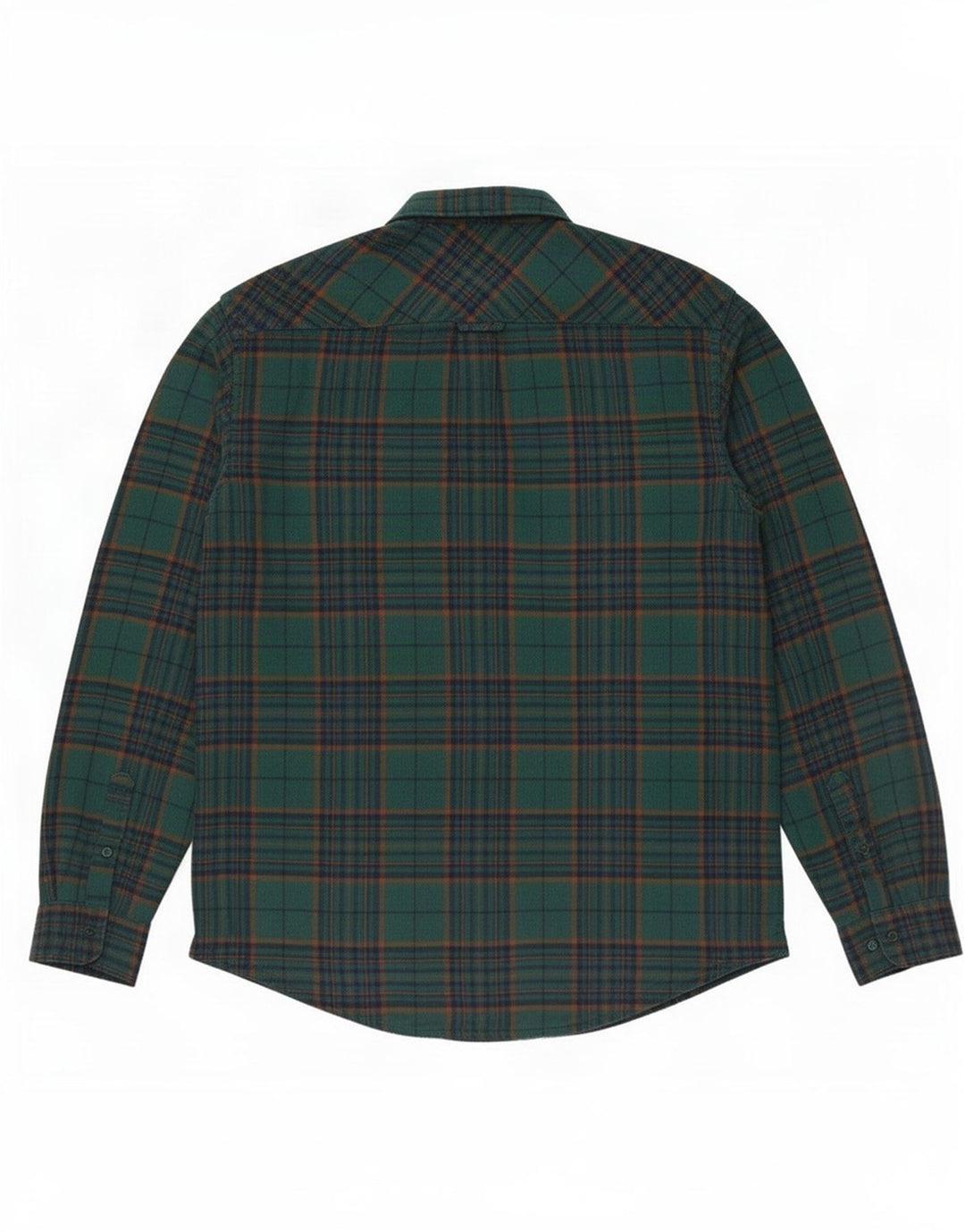 James Pringle Mens Lumberjack Flannel Shirt Medium Green Check Cotton