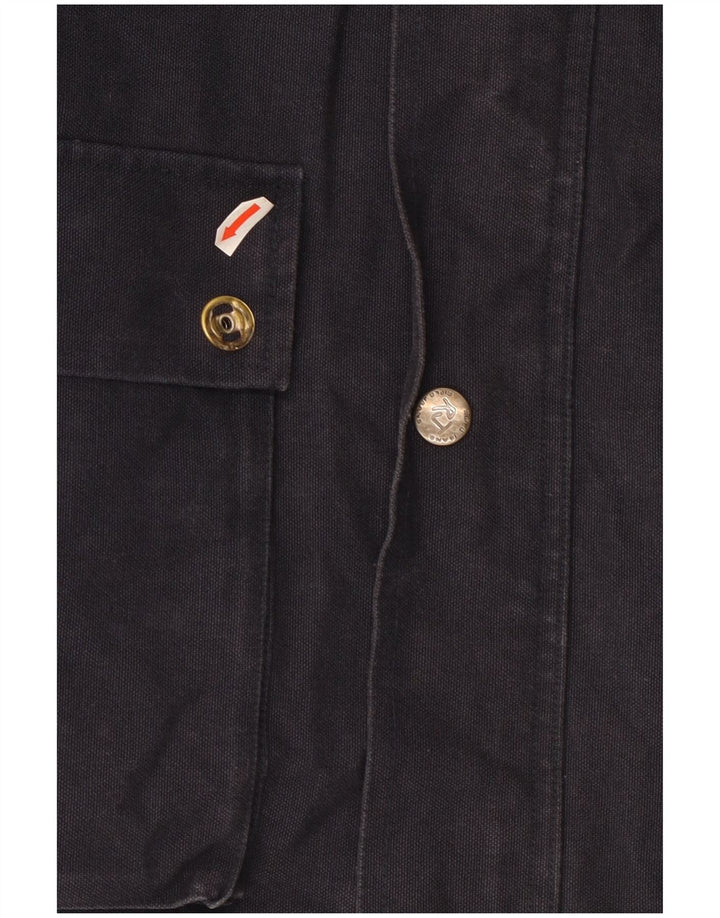 Rifle Mens Heritage Utility Jacket UK 36 Small Navy Blue