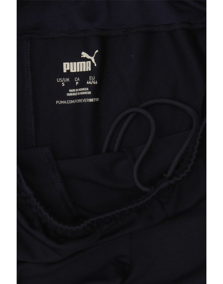 Puma Mens Crystal Palace F.C. Tracksuit Trousers Small Navy Blue Polyester