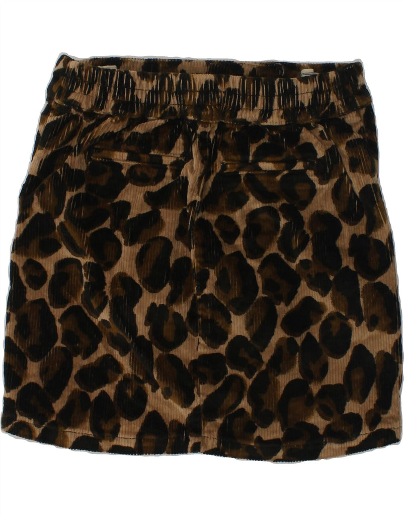 SCOTCH & SODA Girls Corduroy Skirt 9-10 Years W24 Brown Animal Print | Vintage Scotch & Soda | Thrift | Second-Hand Scotch & Soda | Used Clothing | Messina Hembry 