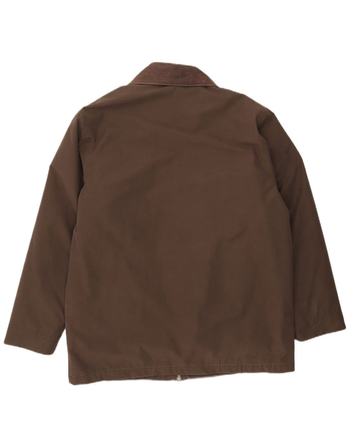 Timberland Mens Utility Jacket UK 40 Large Brown Cotton