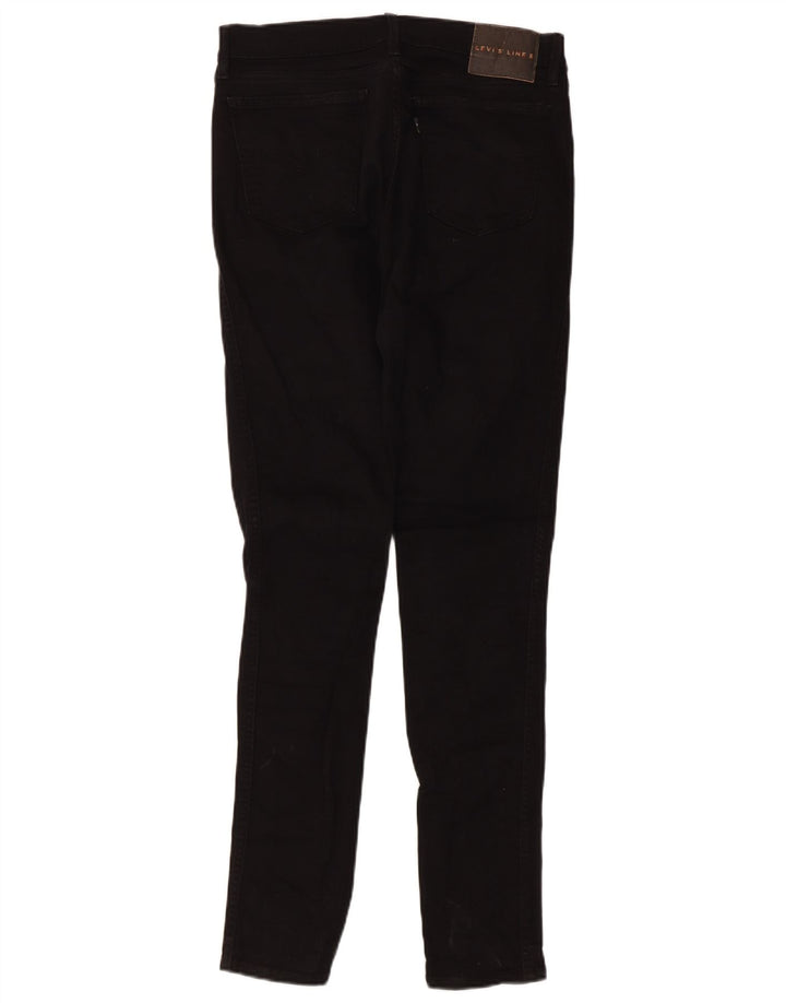Levi's Womens Skinny Jeans W30 L30 Black Cotton