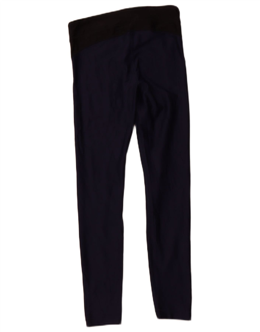 UNDER ARMOUR Womens Leggings UK 10 Small  Navy Blue