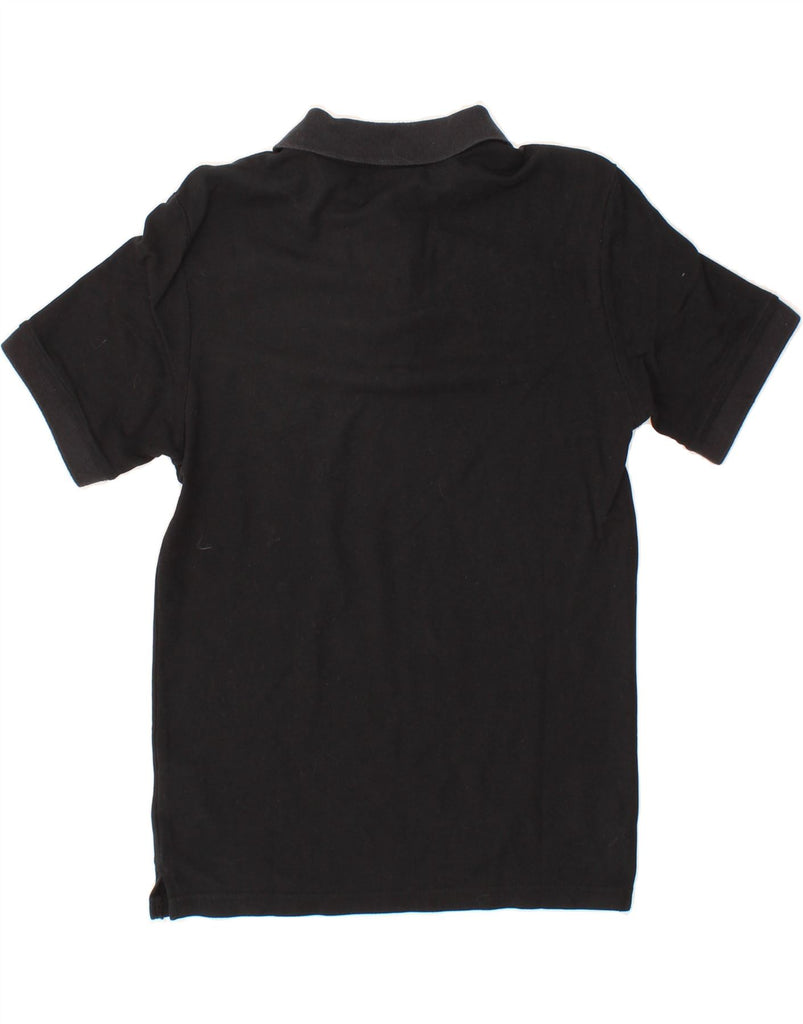 UMBRO Mens Polo Shirt Medium Black Cotton Vintage Umbro and Second-Hand Umbro from Messina Hembry 