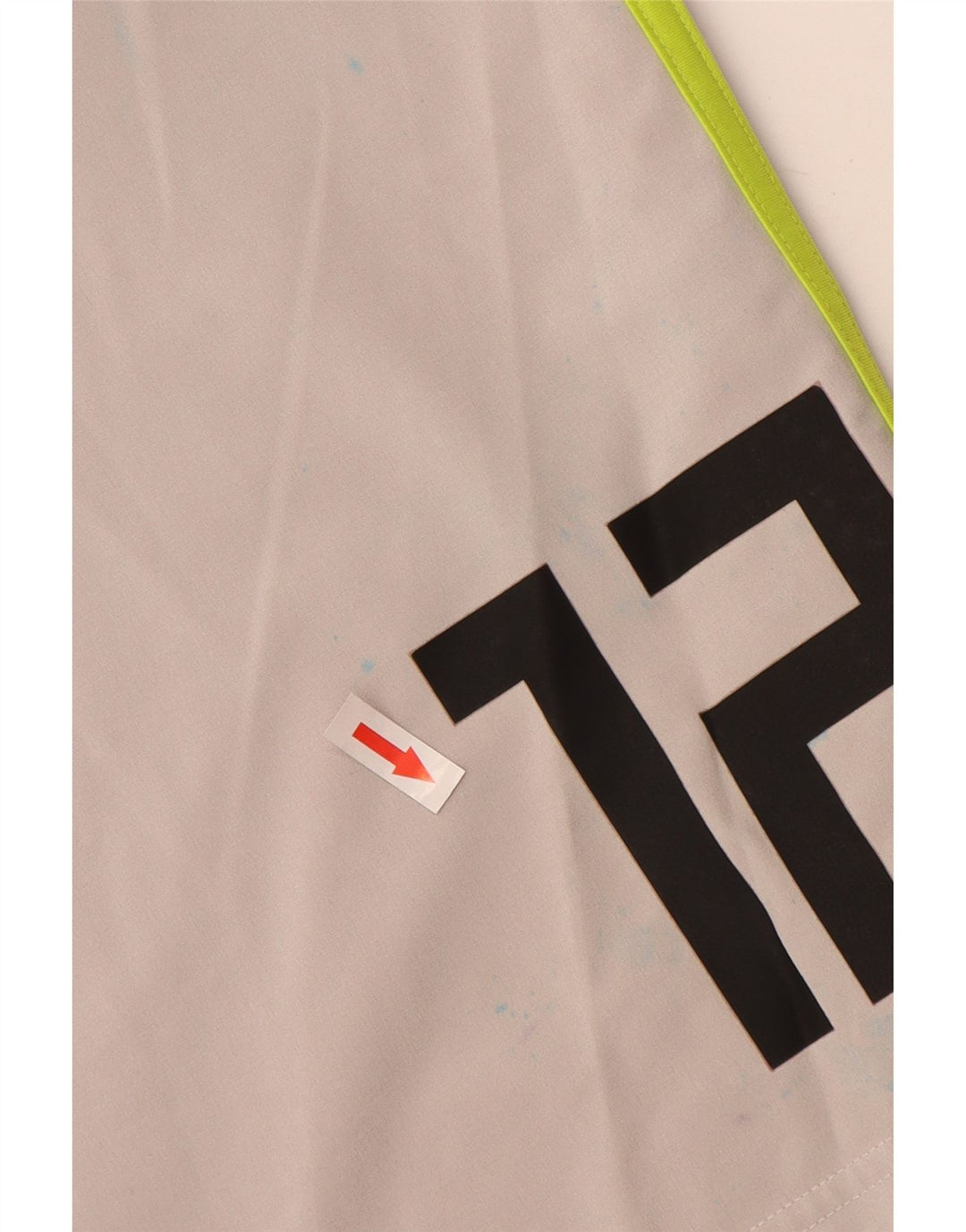 ADIDAS Mens Irish Football Graphic Sport Shorts Large  Grey Polyester