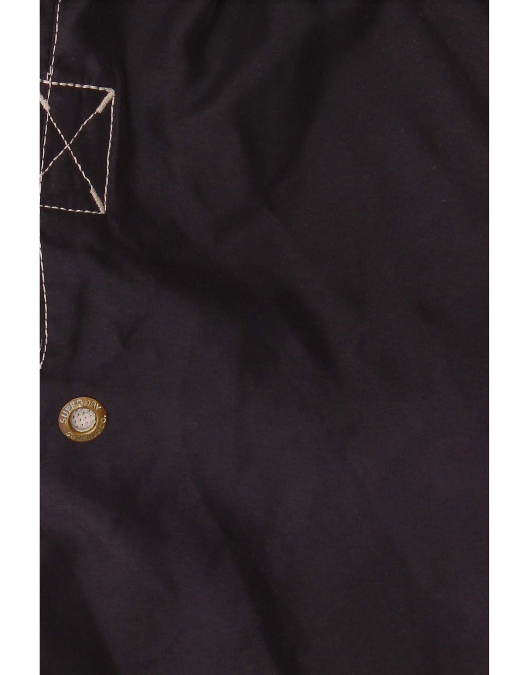Superdry Mens Graphic Swimming Shorts Medium Navy Blue Polyester