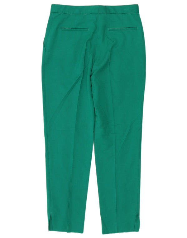 Topshop Womens Slim Chino Trousers UK 8 Small W28 L27 Green Polyester