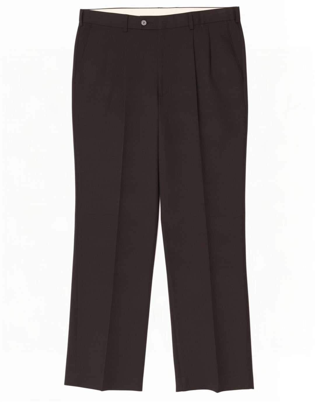 Farah Mens Pegged Suit Trousers W36 L30 Black Polyester