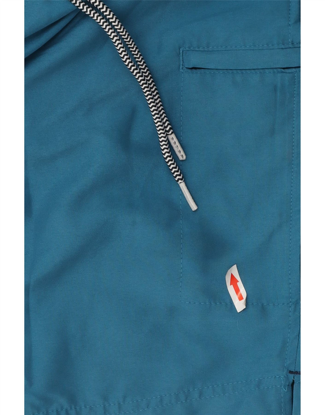 Marks & Spencer Mens Peacock Cargo Swimming Shorts Medium Blue Polyester