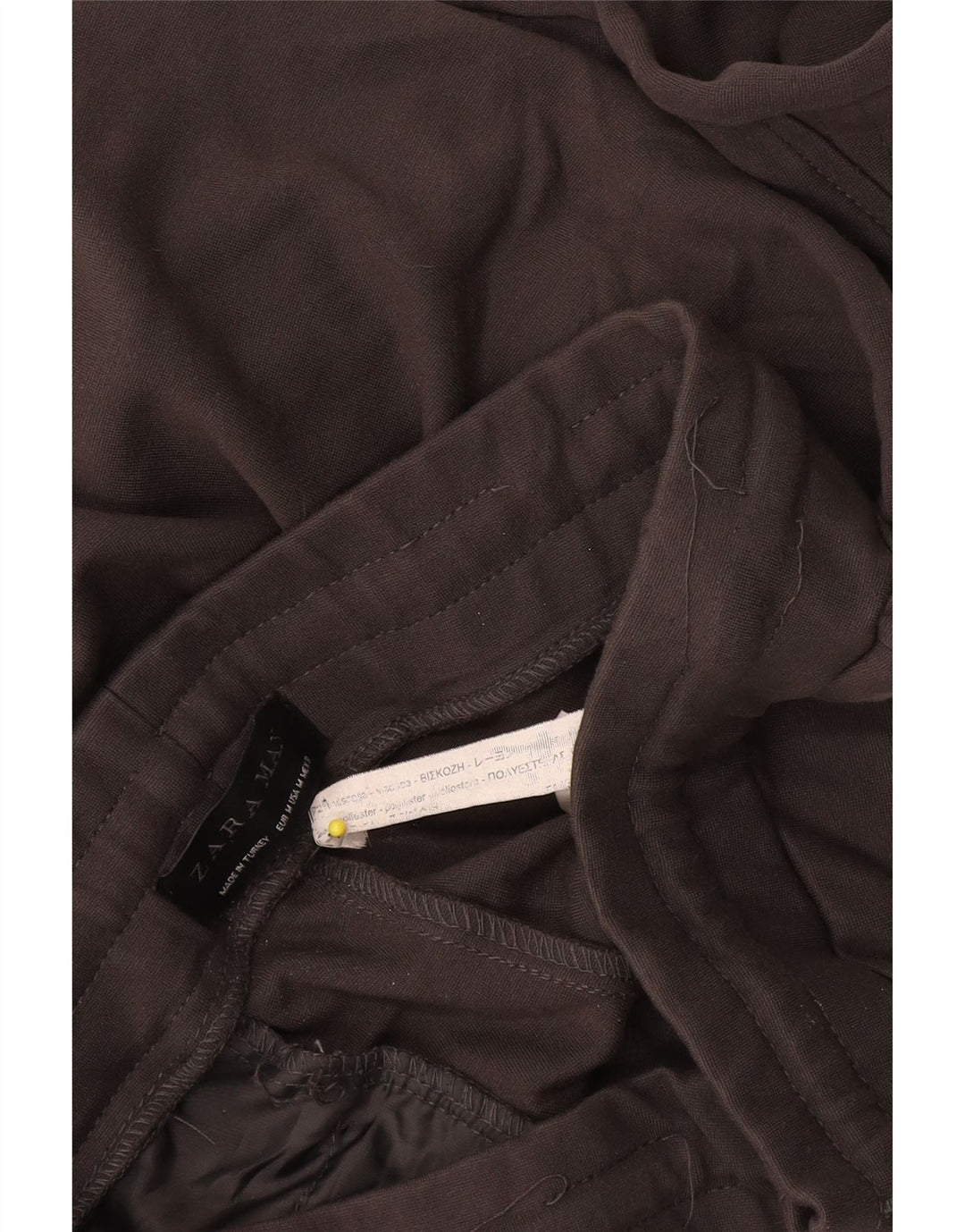 Zara Mens Tracksuit Trousers Joggers Medium  Grey Viscose