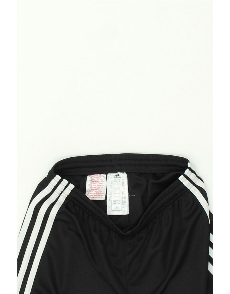 ADIDAS Boys Aeroready Sport Shorts 11-12 Years Black Polyester Vintage Adidas and Second-Hand Adidas from Messina Hembry 