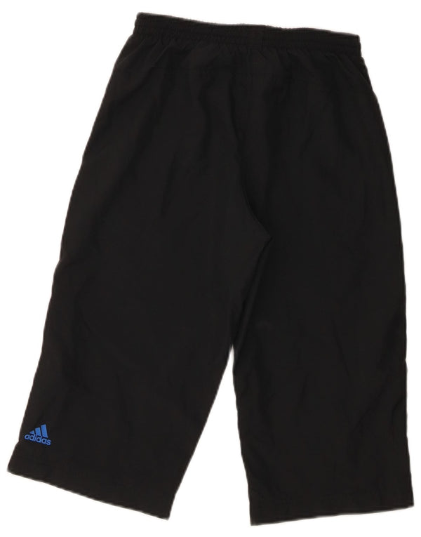 Adidas Boys Graphic Sport Shorts 11-12 Years Black Polyester