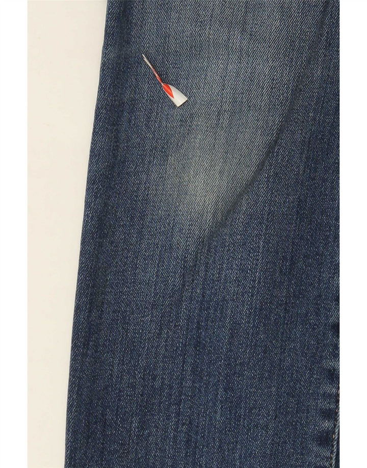 Wrangler Womens Slim Jeans W26 L32 Blue Cotton