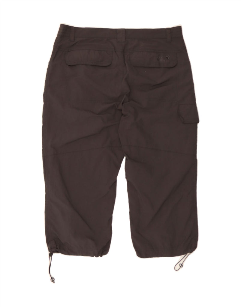 JACK WOLFSKIN Mens Straight Capri Cargo Trousers UK 42 Large W36 L20 Grey Vintage Jack Wolfskin and Second-Hand Jack Wolfskin from Messina Hembry 
