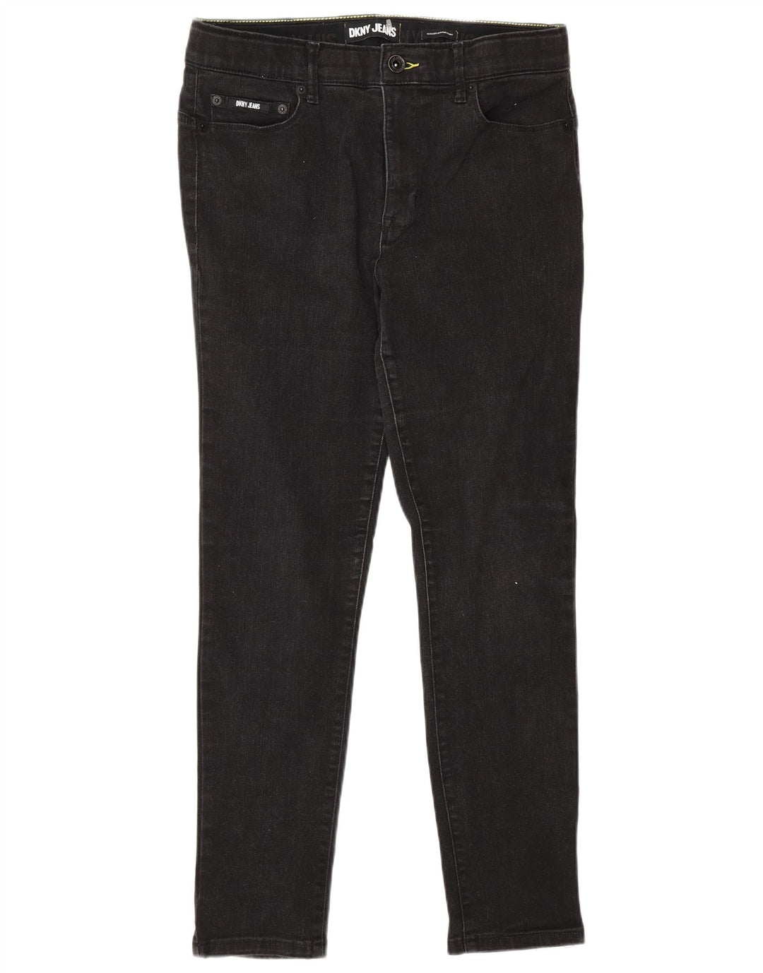 Dkny Womens Bleecker Shaping Skinny Jeans W30 L28 Grey Cotton