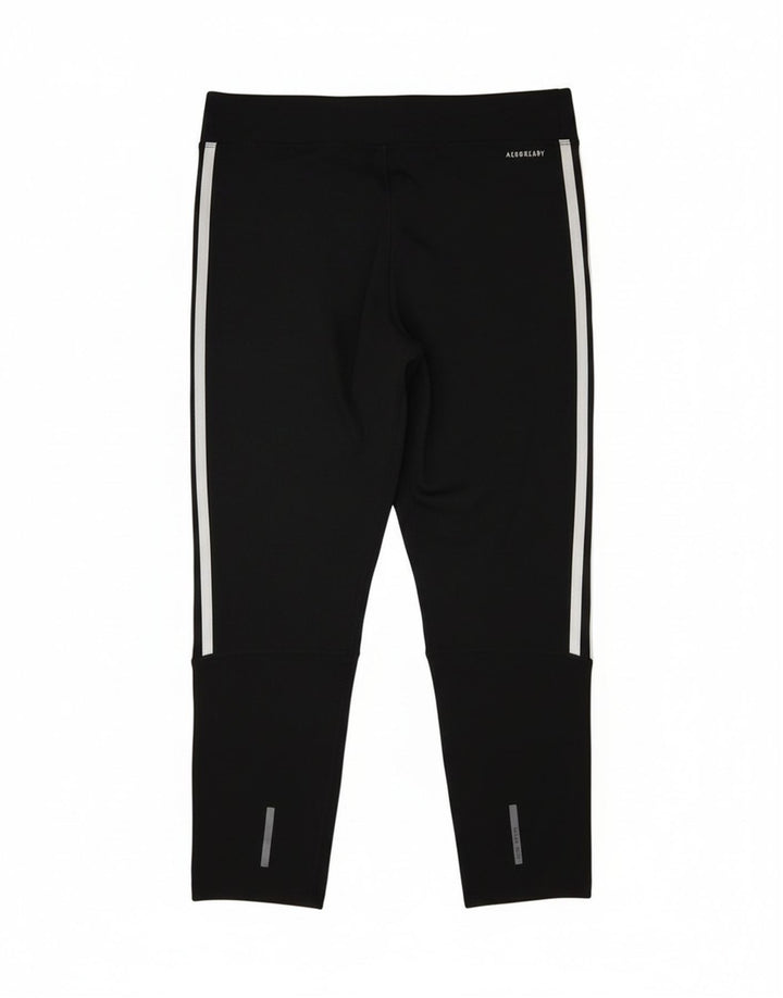 Adidas Womens Aeroready Crop Leggings UK 12 Medium  Black