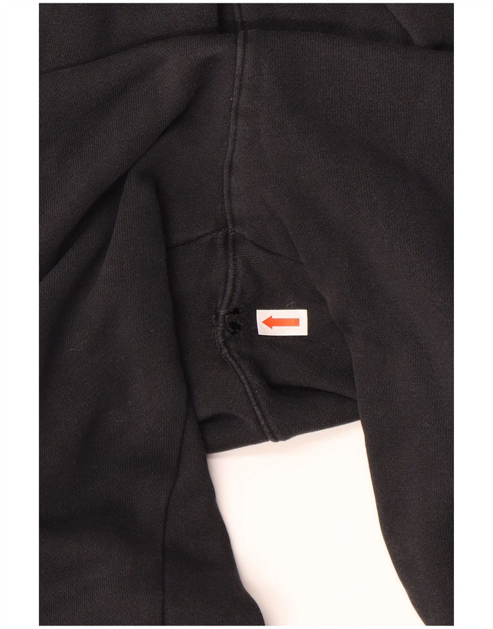 NIKE Mens Cargo Tracksuit Trousers Joggers Medium Black Cotton