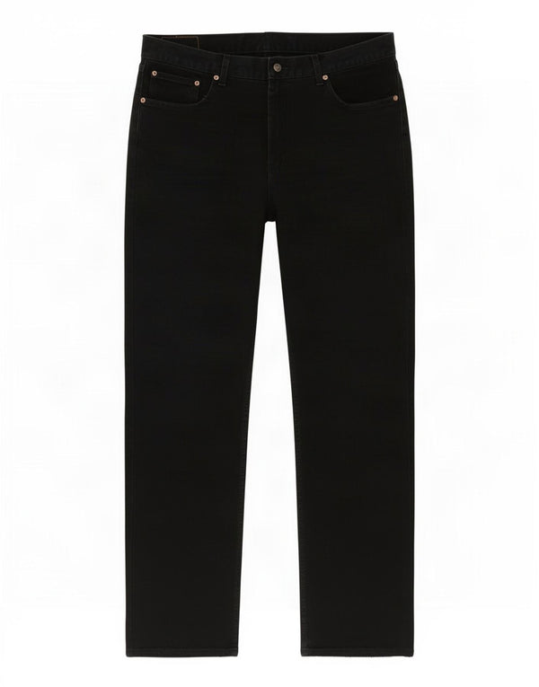 Levi's Mens 751 Straight Jeans W40 L32 Black Cotton