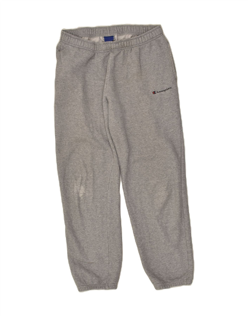 CHAMPION Mens Tracksuit Trousers Joggers Medium Grey | Vintage Champion | Thrift | Second-Hand Champion | Used Clothing | Messina Hembry 