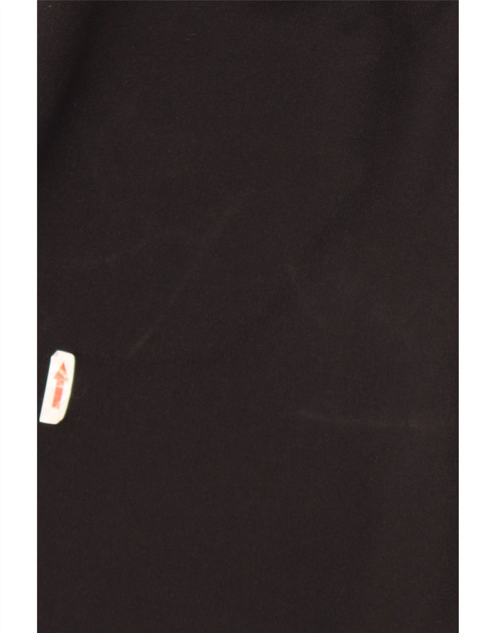 Adidas Womens Tracksuit Trousers UK 12 Medium Black Polyester